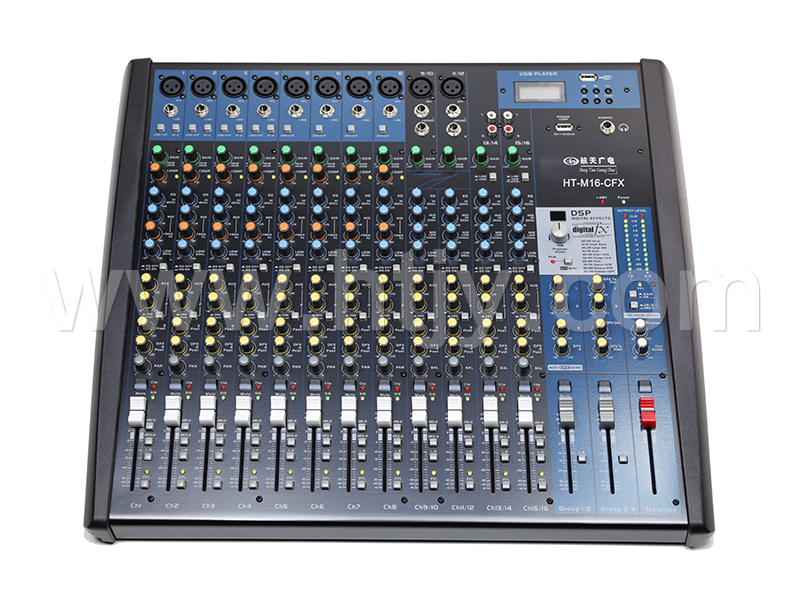 立體聲MP3調音臺  HT-M16-CFX