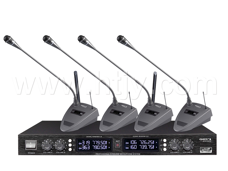 一拖四無線話筒 HT-8112S