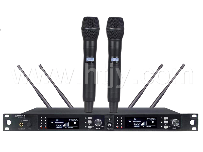 真分集一拖二麥克風(fēng)（帶監(jiān)聽功能） HT-RY105