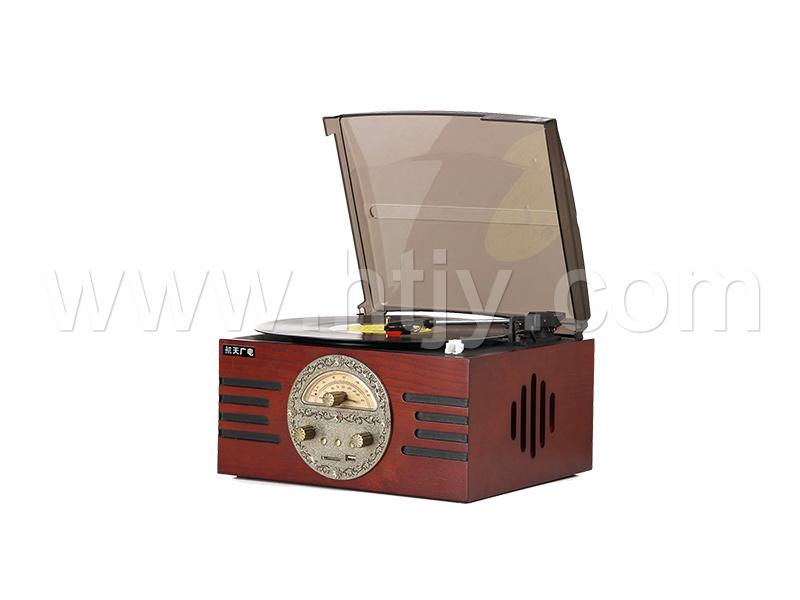 實木古典留聲機 HT-L8136